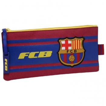 Estuche Plano Bordado FC Barcelona