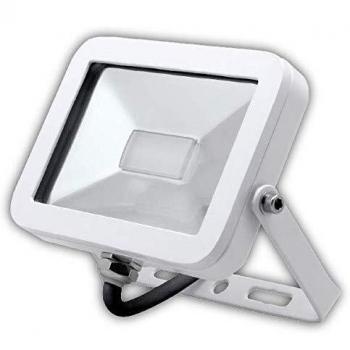 Garza ISPOT Foco proyector de exterior E27, 20 W, Blanco, 205 x 173 x 28 mm