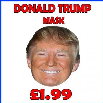 Donald Trump cara máscara