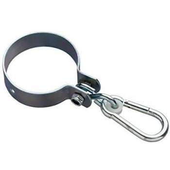 Swing King Gancho Columpio grilletas mosquetón Seguridad Redondo zincado
