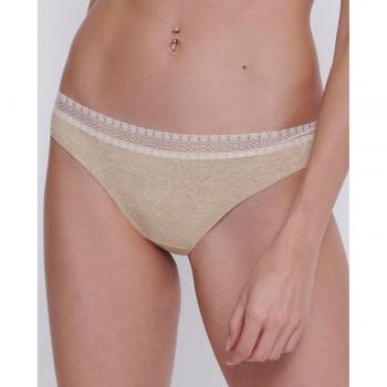 Culotte Brasilera Sloggi Go Ribbed (Pack de 2) - Algodón Ecológico, Talla S, con Encaje