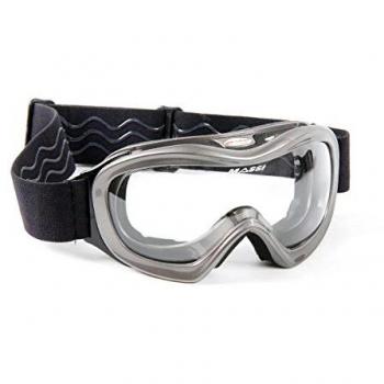 Massi O'Show Series - Gafas de Ciclismo Unisex, Color Plateado