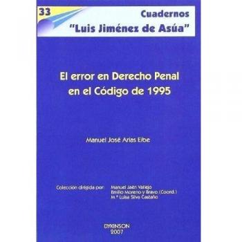 El Error En Derecho Penal En El Código De 1995
