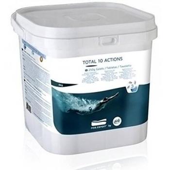 Gre 76038 - Pastillas multiacción para el tratamiento completo de la piscina, 10 acciones, 5kg