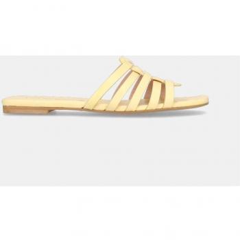 Sandalias planas de mujer Bettina en napa suave