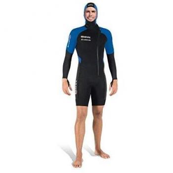 Mares 2nd Skin 1.5mm Traje De Buceo, Hombre, Negro/Azul, S3