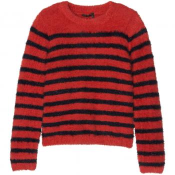 IKKS Pull Mariniere, Jersey para Niñas, Rouge
