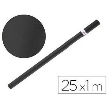 Liderpapel Papel Kraft Negro Rollo 25X1 Mt