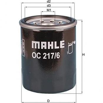 Mahle Filter OC217/6 Filtro De Aceite