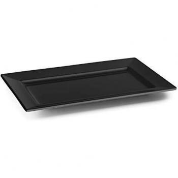 Lacor - 63544 - Bandeja Rectangular De Melamina Classic 30x21x2cm- Negro