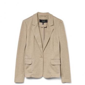 Vero Moda Julia Women's Blazer Silver Mink Melange 42