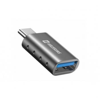 Swissten Adaptador OTG USB-C a USB-A para Conectar Dispositivos Móviles a Computadoras