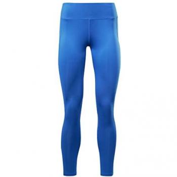 Reebok Mallas Workout Ready Mesh Azul, Leggings L / Regular Mujer, Marca Modelo WOR Mesh Tight
