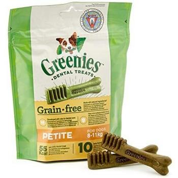 Greenies Snack Dental Grain free Petite para perros de 7kg a 11kg
