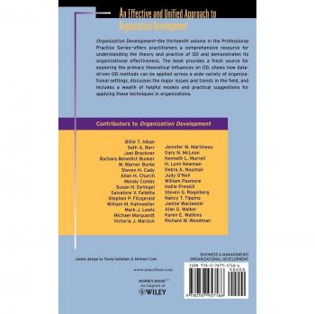 Data-Driven Organizational Change Guide by Jossey-Bass