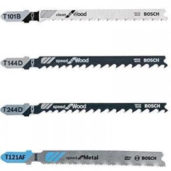 Bosch 2607010904 Hojas de Sierra de Calar, Set de 40 Piezas