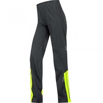 Gore Bike Wear Element Lady Gore-Tex Active - Pantalón para mujer, color negro / amarillo, talla 38