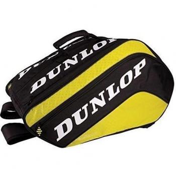 Dunlop Paletero Tour Grande - Bolsa paletero, color negro / amarillo