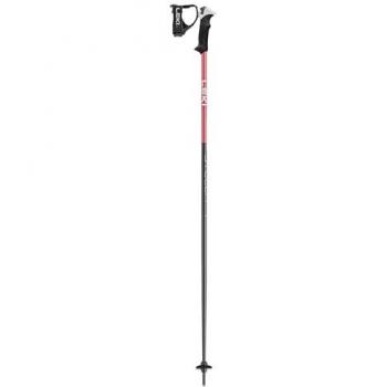 Leki Alpino Bastones Stella S 2025 - Bastones de esquí para mujer, color plateado, longitud 110 cm, diseño ligero y ergonómico