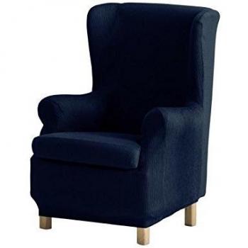 Eysa - Funda de sillón orejero elástica Ulises - Color Azul