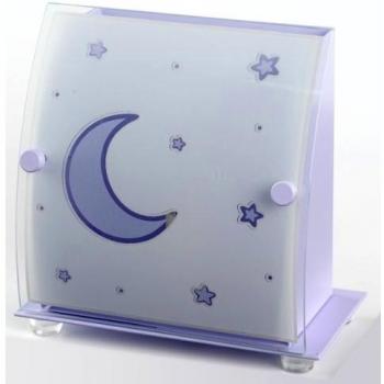 Moon Light Lámpara de mesa infantil 45231l Luna Luz Lila lámpara dormitorio infantil