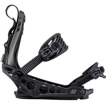 K2 Cinch TS Fijación para Snowboard, Hombre, Negro, Large