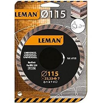Leman 67115 - Disco de diamante universal