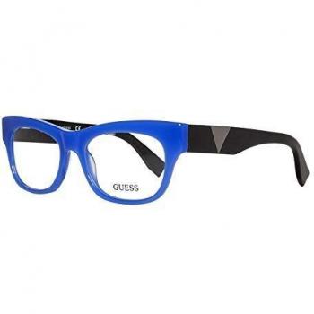 Guess Brille GU2575 51090 Monturas de Gafas, Azul
