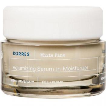 KORRES White Pine Volumizing Serum-in-Moisturizer Face Cream, 40 ml - Cream serum for mature skin, designed to provide volume and hydration, suitable for normal to combination skin