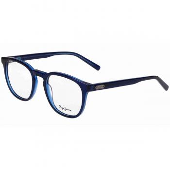 Pepe Jeans PJ3530 626 Men's Eyeglasses Blue Size 52 (Frame Only) - Blue Light Block Available