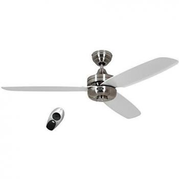 CasaFan 9313218 - Ventilador de techo con mando a distancia, aspas blancas