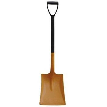 Pala Universal de PP con Mango Largo, 980 mm, Naranja, 315x250x40 mm