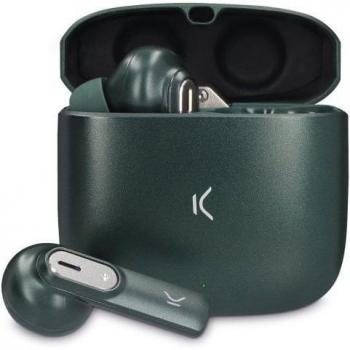 KSIX Spark Auriculares Inalámbricos con Micrófono Bluetooth Color Verde Militar
