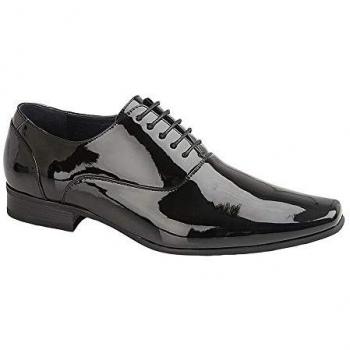 Goor Mens 5 Blind Eye Black Oxford Shoe