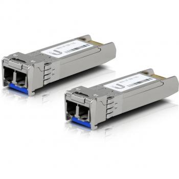 Ubiquiti UACC-OM-SM-10G-D-2 10-Gigabit Singlemode Fibre SFP+ Transceiver - 2 Pack