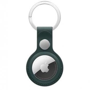 Llavero trenzado fino para AirTag - Verde oscuro - Apple