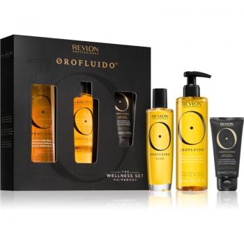 Orofluido Champú Cuidado Capilar The Wellness Set - Champú hidratante para todo tipo de cabello, fórmula nutritiva con aceites naturales, proporciona brillo y suavidad, libre de sulfatos y parabenos