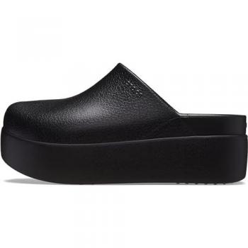 Crocs Women's Dylan Platform Clog - Black - Size: 39.0