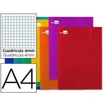 Cuaderno a4 4x4 80h surtido liderpapel 37576