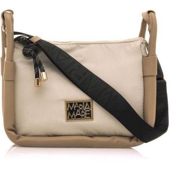 Bandolera Mariamare Dorcy para Mujer en Color Beige con Perfil Acolchado