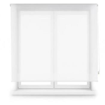 Estor Enrollable Screen a Medida 155x180 cm - Estor Premium Elegante y Práctico Color Blanco