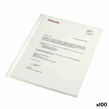 ESSELTE 46104 - Fundas portadocumentos COPYSAFE PP Cristal sin refuerzo 120 micras