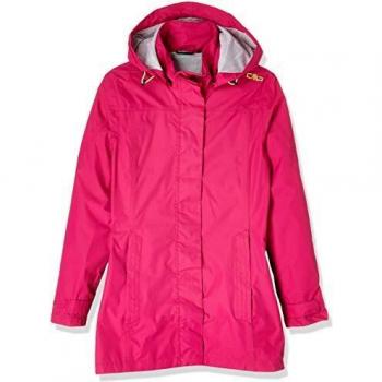 CMP Women's Waterproof Hooded Jacket Red
