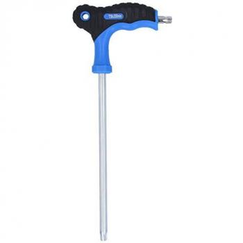 Llave acodada Torx® con mango en T y orificio frontal T50 x 200 mm BT041019