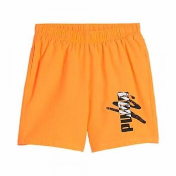 Pantalón Corto Infantil Puma Essentials+ Naranja