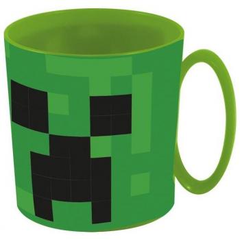 Taza de Plástico Minecraft Creeper Verde 350ml