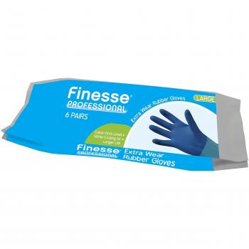 Finesse grande profesional extra Wear Guantes de catering - Pack de 6
