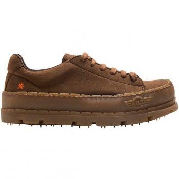 Zapatos de cordones unisex de piel marrón Art 1773 Blue Planet