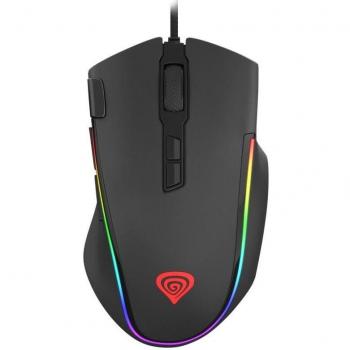 Genesis Krypton 700 G2 Ratón Gaming Óptico Ambidextro RGB 8000 DPI USB Tipo A Negro