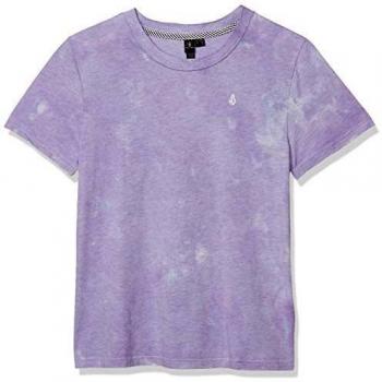 Volcom Clouded SS Camiseta, Mujer, Multi, L